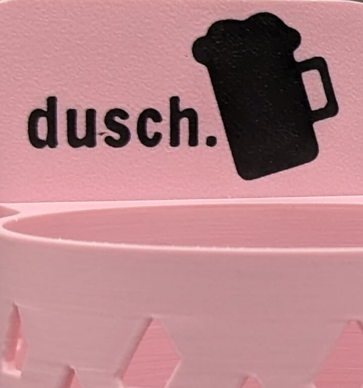 dusch.beer in der Farbe Rosa